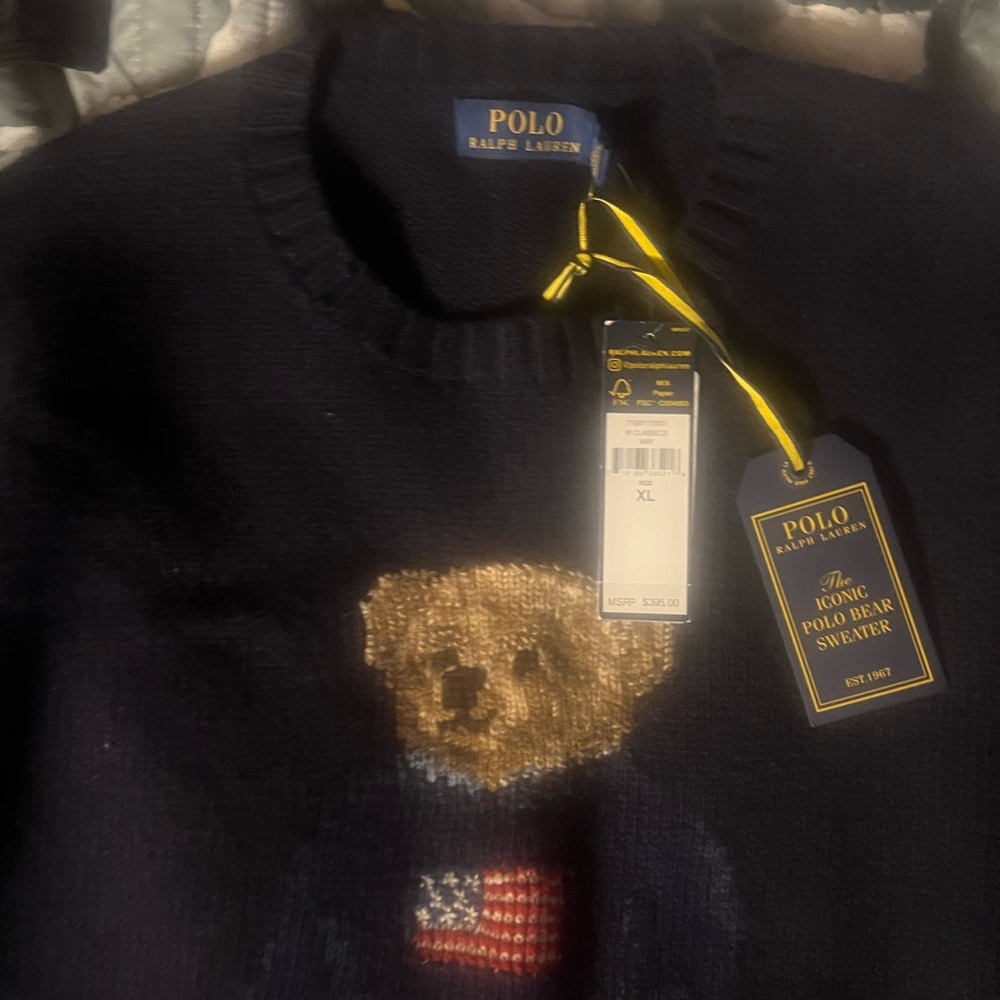 Polo Ralph Lauren Polo Bear Sweater - NWT